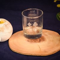 Персонално гравирана стъклена чаша за уиски, снимка 2 - Други - 31917925