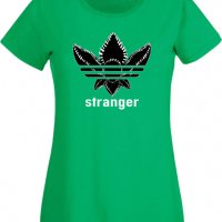 Дамска Тениска Stranger Adidas,Филм,Сериал,, снимка 8 - Тениски - 37314522