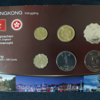 Хонгконг 1993-1998 - Комплектен сет от 6 монети, снимка 1 - Нумизматика и бонистика - 44516240