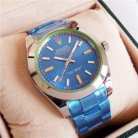 Mъжки часовник Rolex Milgauss GV Blue Dial с автоматичен механизъм, снимка 2 - Мъжки - 38213347