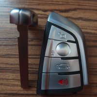 Кутийка дистанционно смарт ключ за БМВ / BMW X5 с 4 бутона, снимка 5 - Аксесоари и консумативи - 34378985