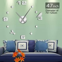 4206 3D стенен часовник, снимка 3 - Други стоки за дома - 36739259