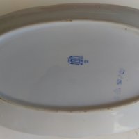 Порцеланова чиния, снимка 4 - Антикварни и старинни предмети - 34301620
