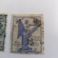 Пощенска марка 3бр-Италия 1921, снимка 4 - Филателия - 40022125