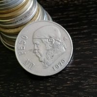 Монета - Мексико - 1 песо | 1970г., снимка 2 - Нумизматика и бонистика - 30017721