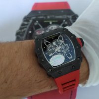 Уникален RICHARD MILLE Rafael Nadal RM35-01 TPT® механичен клас 6А+, снимка 10 - Мъжки - 31961249