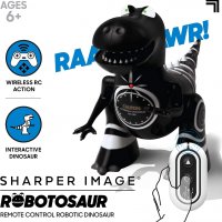 Интерактивна играчка Динозавър Sharper Image DX-2RB 1007122 RC STEM Играчка робот T-Rex, снимка 5 - Електрически играчки - 39940904