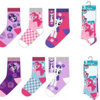 Детски чорапи My Little Pony 3бр. - M1, снимка 1 - Чорапи - 31597211