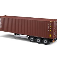 Полу-ремарке Container TRITON - мащаб 1:24 на Solido моделът е нов в кутия, снимка 8 - Колекции - 42920769