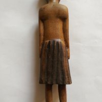 Африканска фигура, снимка 7 - Антикварни и старинни предмети - 28761088