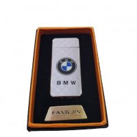 Запалка USB, BMW, Метална, Сребриста, снимка 3 - Запалки - 37299127