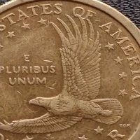 Монета ONE DOLLAR UNITED STATES OF AMERICA E PLURIBUS UNUM за КОЛЕКЦИЯ 38067, снимка 3 - Нумизматика и бонистика - 40767256