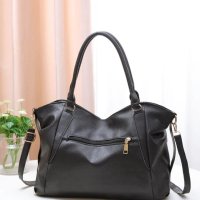 Дамска голяма чанта в черен,кафяв цвят или екрю, снимка 8 - Чанти - 42592966
