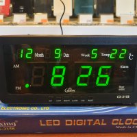 НОВ! Настолен електронен часовник с дата, термометър и аларма. По 25лв./бр., снимка 2 - Други - 38955315