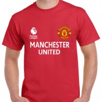 Тениска на Manchester United с Име и номер!Фен тениска на Манчестър Юнайтед!Тениски Висша Лига! , снимка 1 - Фен артикули - 31968943