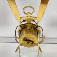 Стар Немски Настолен Механичен Часовник Юнгханс Junghans , снимка 4 - Антикварни и старинни предмети - 42331966