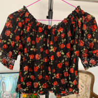 Дамска блуза в размер S/М, снимка 10 - Корсети, бюстиета, топове - 44922565