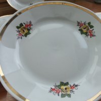 Руски порцелан чинии чинийки , снимка 6 - Антикварни и старинни предмети - 36845110