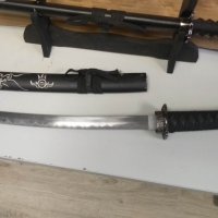 Декоративни самурайски мечове, три броя, снимка 5 - Други ценни предмети - 38917434