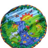 Бебешко килимче - кръгло, снимка 1 - Други - 38353622