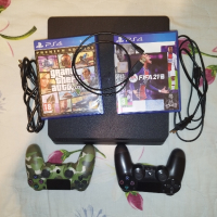 Playstation 4 slim , снимка 1 - PlayStation конзоли - 44647750