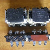 Чешки контактори V63EO - 660В/63А с термични защити РТБ-2/45-63А, снимка 2 - Други машини и части - 42811057
