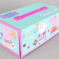 Куфарче Peppa Pig с пълен комплект за рисуване, снимка 1 - Рисуване и оцветяване - 42170106