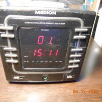Mеdion MD81959 stereo cd radio alarm clock, снимка 1 - Други - 39028681