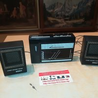 usef-walkman+speakers 1006221945, снимка 1 - Радиокасетофони, транзистори - 37045699