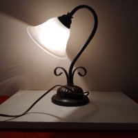 Стара нощна лампа , снимка 2 - Антикварни и старинни предмети - 42662295