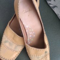 Дамски обувки Clarks, размер 5,естествена кожа, снимка 1 - Дамски ежедневни обувки - 40109393