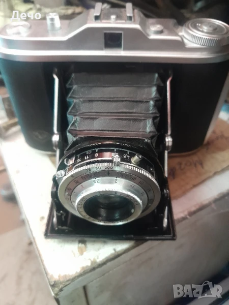 Стар Мехов фотоапарат Agfa Isolette в мн.добро работещо състояние, снимка 1