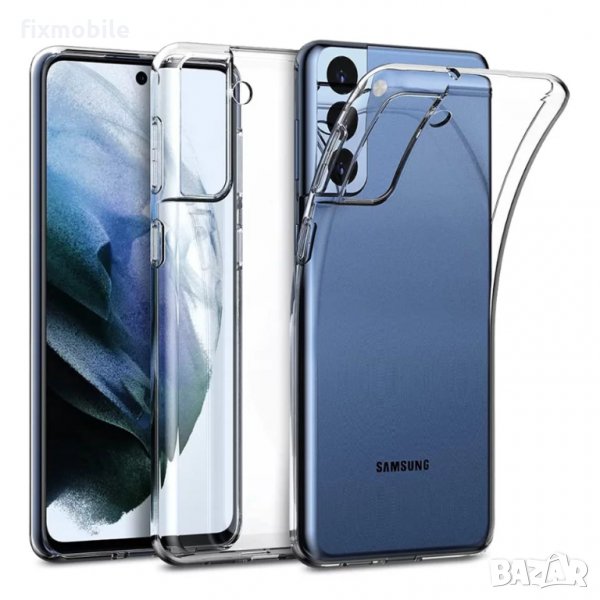 Samsung Galaxy S21 FE прозрачен силиконов кейс/гръб, снимка 1