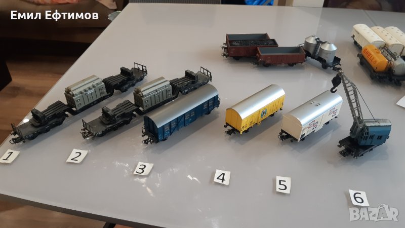 Товарни вагони Piko, Roco,Marklin, Fleischmann/ съвместими с Пико,1:87,HO, снимка 1