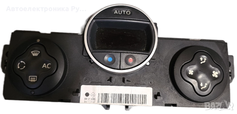 Панел за управление на климатика RENAULT CLIO III 05-12r, 8200296683 , снимка 1