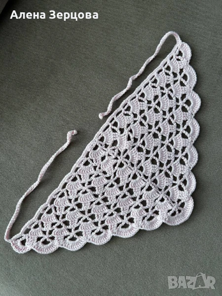 Детска забрадка ръчна изработка, снимка 1