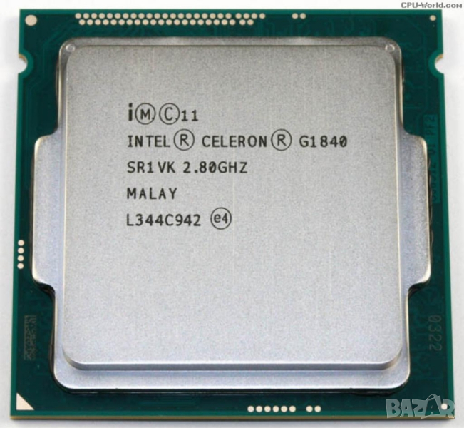 Intel Celeron G1840 2.8 GHz + подарък охладител Intel !, снимка 1