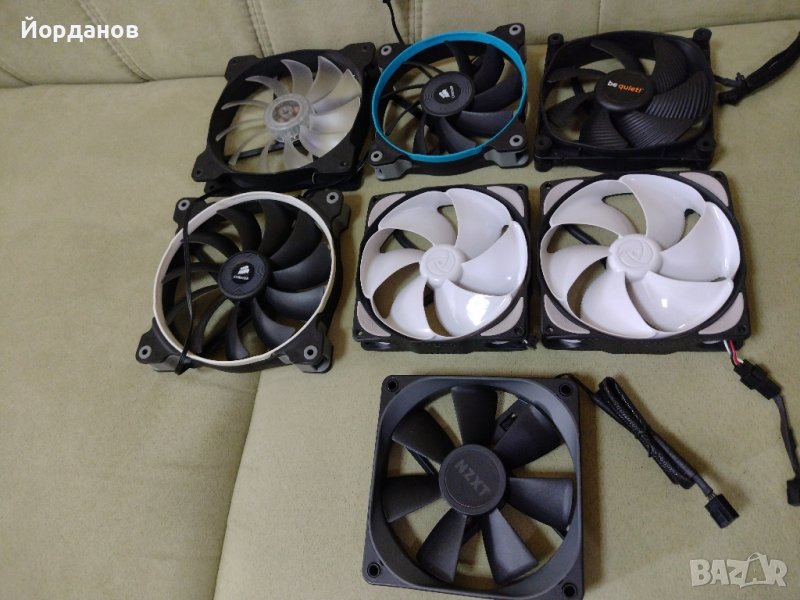 продавам вентилатори от висок клас 120/140мм., снимка 1