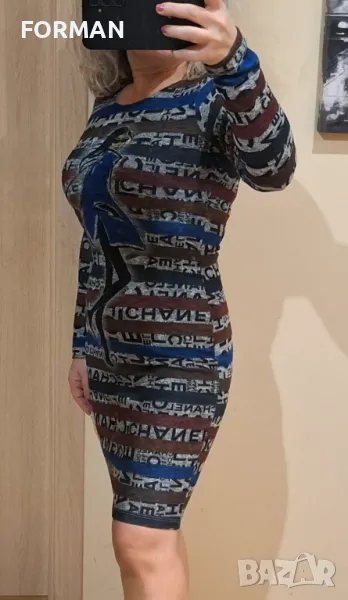 Рокля от фино плетиво с бодипринт, снимка 1