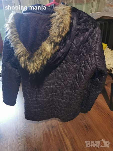 лилаво яке с качулка , снимка 1