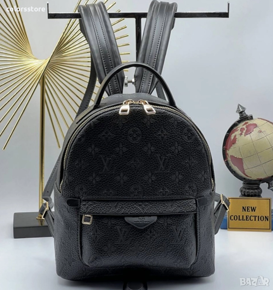 Черна раница Louis Vuitton/SG142m, снимка 1