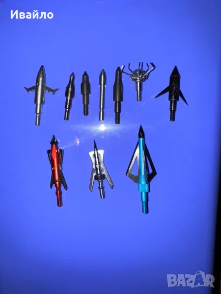 Върхове за Стрели, 6.2 и 4.2мм, снимка 1