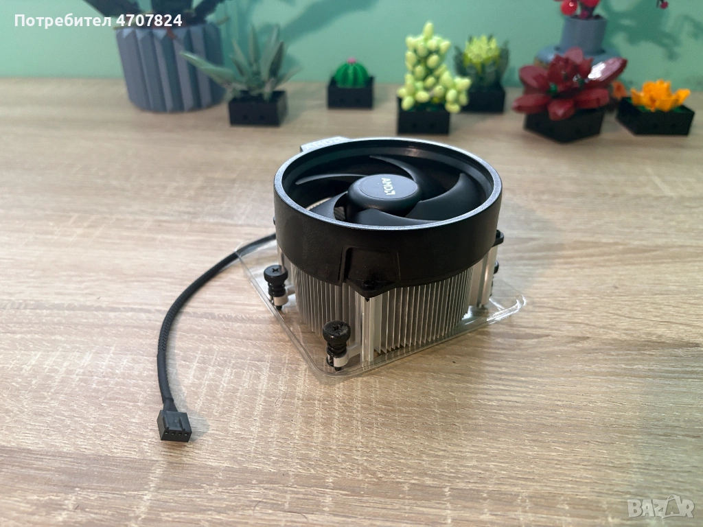 Охладител AMD Wraith Stealth AM4 (CPU Cooler), снимка 1