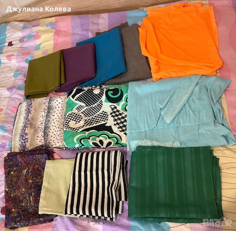 Платове. Цена-10лв.(цената е обща за всички платове от снимката), снимка 1