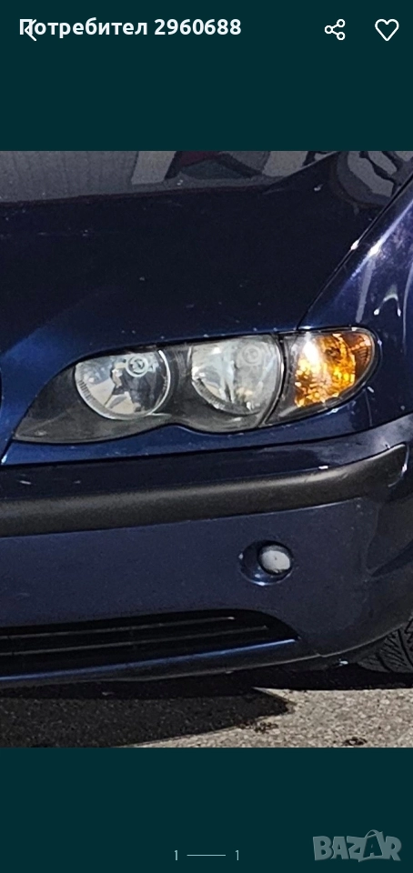 Фарове за бмв/bmw e46 седан/комби фейслифт , снимка 1