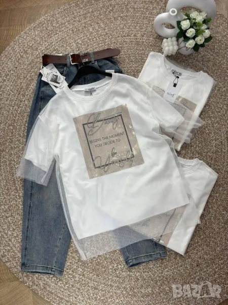 памучни дамски тениски , снимка 1