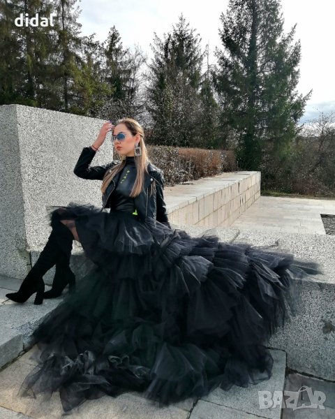 Луксозна пола от тюл , снимка 1