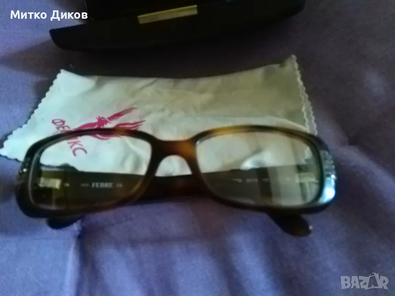 Фере италиански рамки за очила с кутия диоптер 0, снимка 1