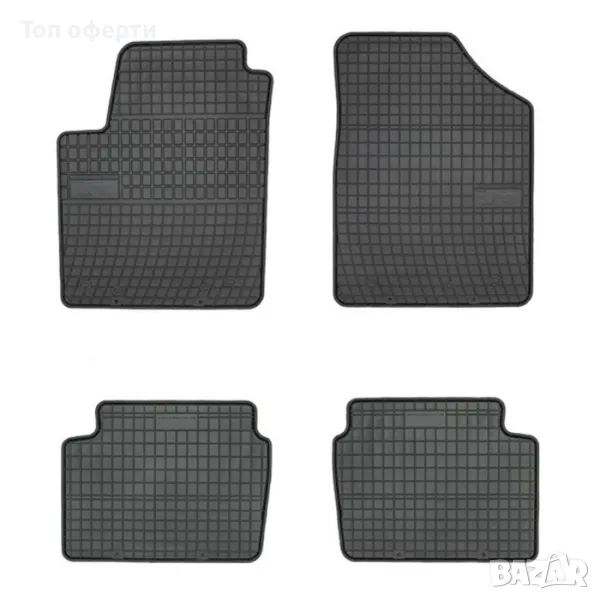 Гумени стелки Frogum съвместими с Hyundai i10 (2007-2013), снимка 1
