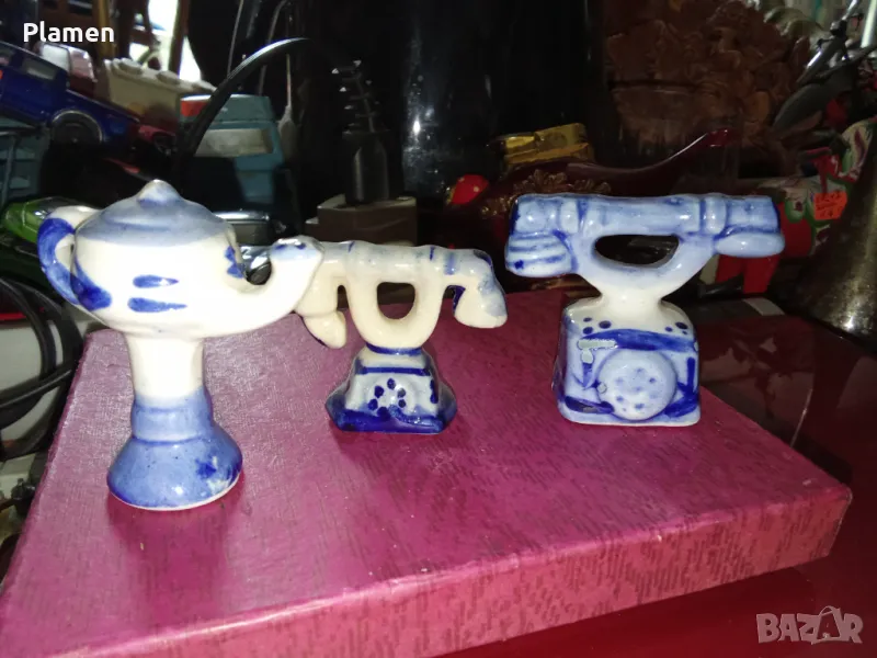 Три порцеланови миниятури от Холандия , снимка 1